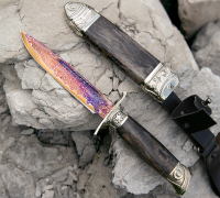 Финка НКВД из ламинированной стали купить на сайте koval-knife.shop